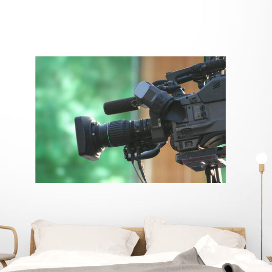 Video Camera Wall Mural
