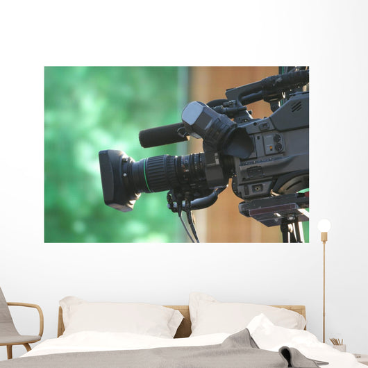 Video Camera Wall Mural