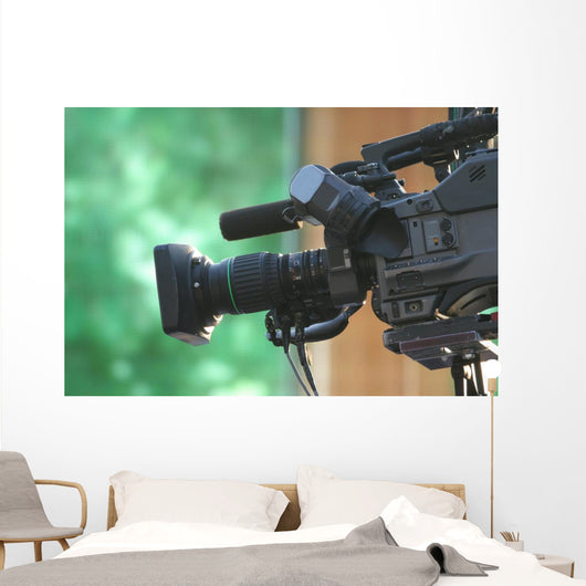 Video Camera Wall Mural