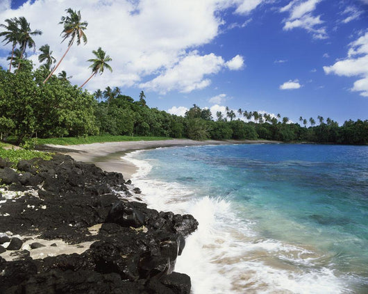 West Coast Upolu Island Wall Decal