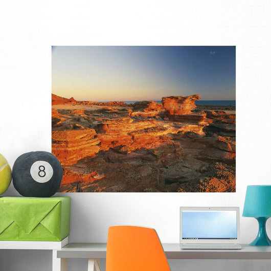 Gantheaume Point Sunset Wall Decal Design 1