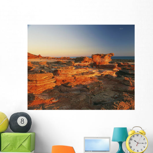 Gantheaume Point Sunset Wall Decal Design 1