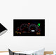 Dashboard gauges Wall Mural