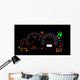 Dashboard gauges Wall Mural