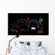 Dashboard gauges Wall Mural