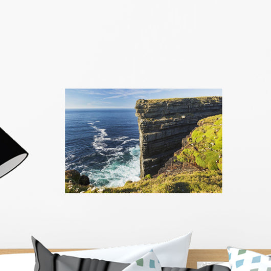 Cliff Face Rock Formation Wall Decal