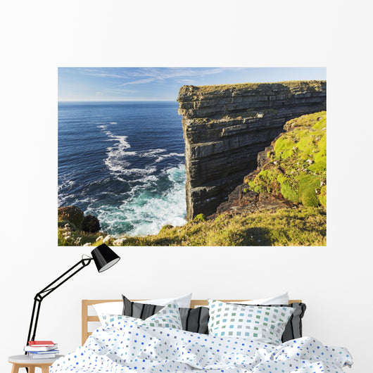 Cliff Face Rock Formation Wall Decal