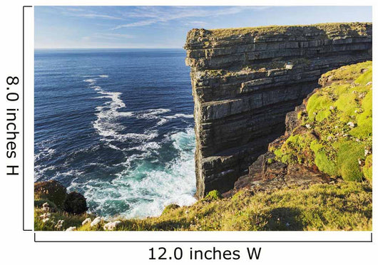 Cliff Face Rock Formation Wall Decal