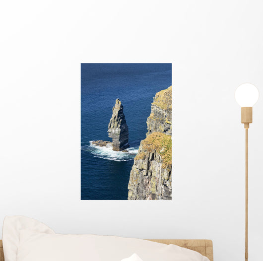 Large Sea Stack Rock Wall Decal