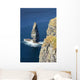 Large Sea Stack Rock Wall Decal