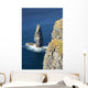 Large Sea Stack Rock Wall Decal