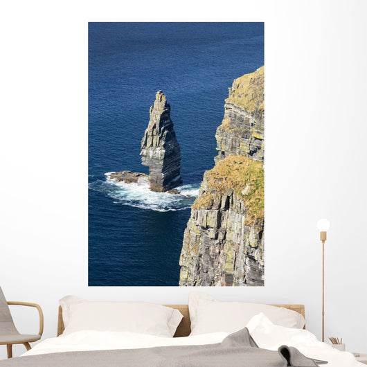 Large Sea Stack Rock Wall Decal