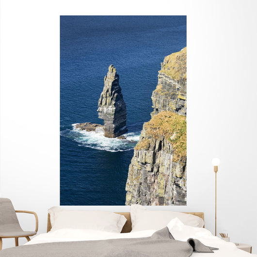 Large Sea Stack Rock Wall Decal