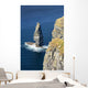 Large Sea Stack Rock Wall Decal