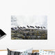 Wave Crashing into Rocks Wall Decal