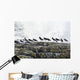 Wave Crashing into Rocks Wall Decal