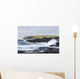Waves Crashing into Rocky Wall Decal