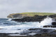 Waves Crashing into Rocky Wall Decal