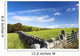 Rock Fence with Metal Wall Decal