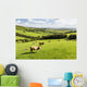 Cattle Grazing Wall Decal Design 3