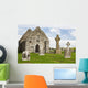 Ancient Stone Roofless Church Wall Decal
