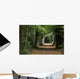 Leaf Covered Pathway Dense Wall Decal