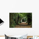 Leaf Covered Pathway Dense Wall Decal