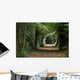 Leaf Covered Pathway Dense Wall Decal