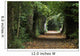 Leaf Covered Pathway Dense Wall Decal