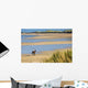 Horse and Rider Beach Wall Decal