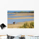 Horse and Rider Beach Wall Decal