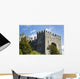 Stone Castle with Trees Wall Decal