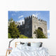 Stone Castle with Trees Wall Decal