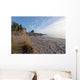 Red and White Cottage Wall Decal
