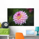 Pink Zinnia Flower Wall Decal
