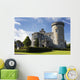 Stone Castle with Turret Wall Decal