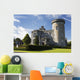 Stone Castle with Turret Wall Decal