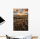 Glowing Clouds Sunset over Wall Decal