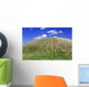 Tire Tracks Grassy Hill Wall Decal