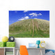 Tire Tracks Grassy Hill Wall Decal