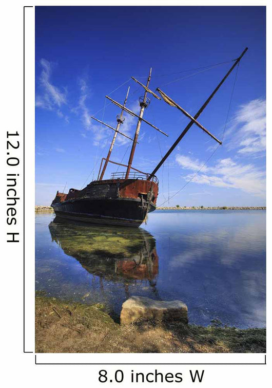 Shipwreck Lake Ontario Wall Decal