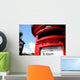 British Post Box Wall Mural