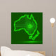 Abstract Electronic Chip Australia Wall Decal