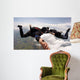 Skydiving friends having fun Wall Mural
