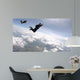 Skydiving cloudscape Wall Mural