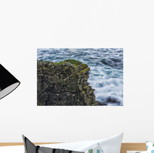 Old Horizontal Lava Flow Wall Decal
