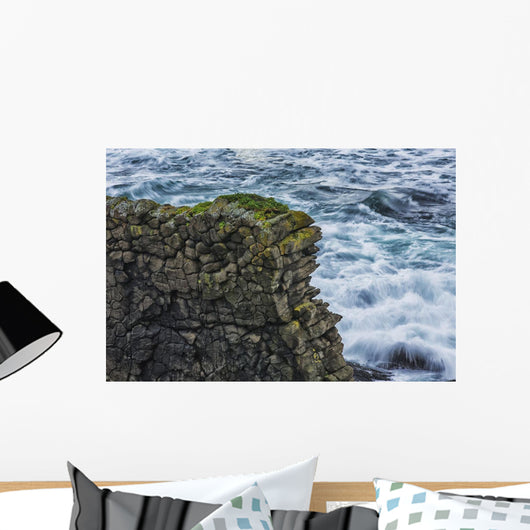 Old Horizontal Lava Flow Wall Decal