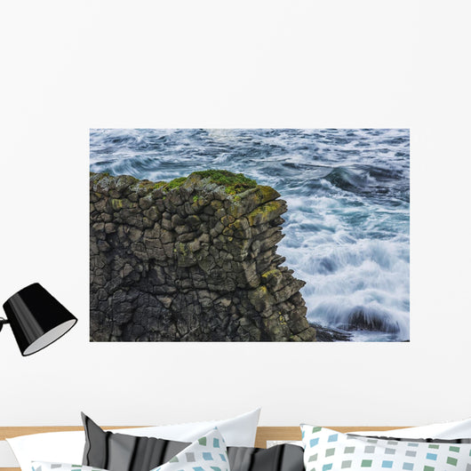Old Horizontal Lava Flow Wall Decal
