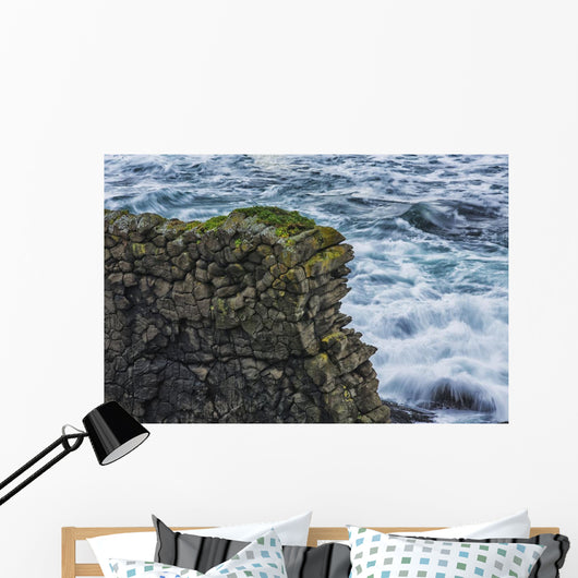 Old Horizontal Lava Flow Wall Decal