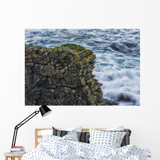 Old Horizontal Lava Flow Wall Decal